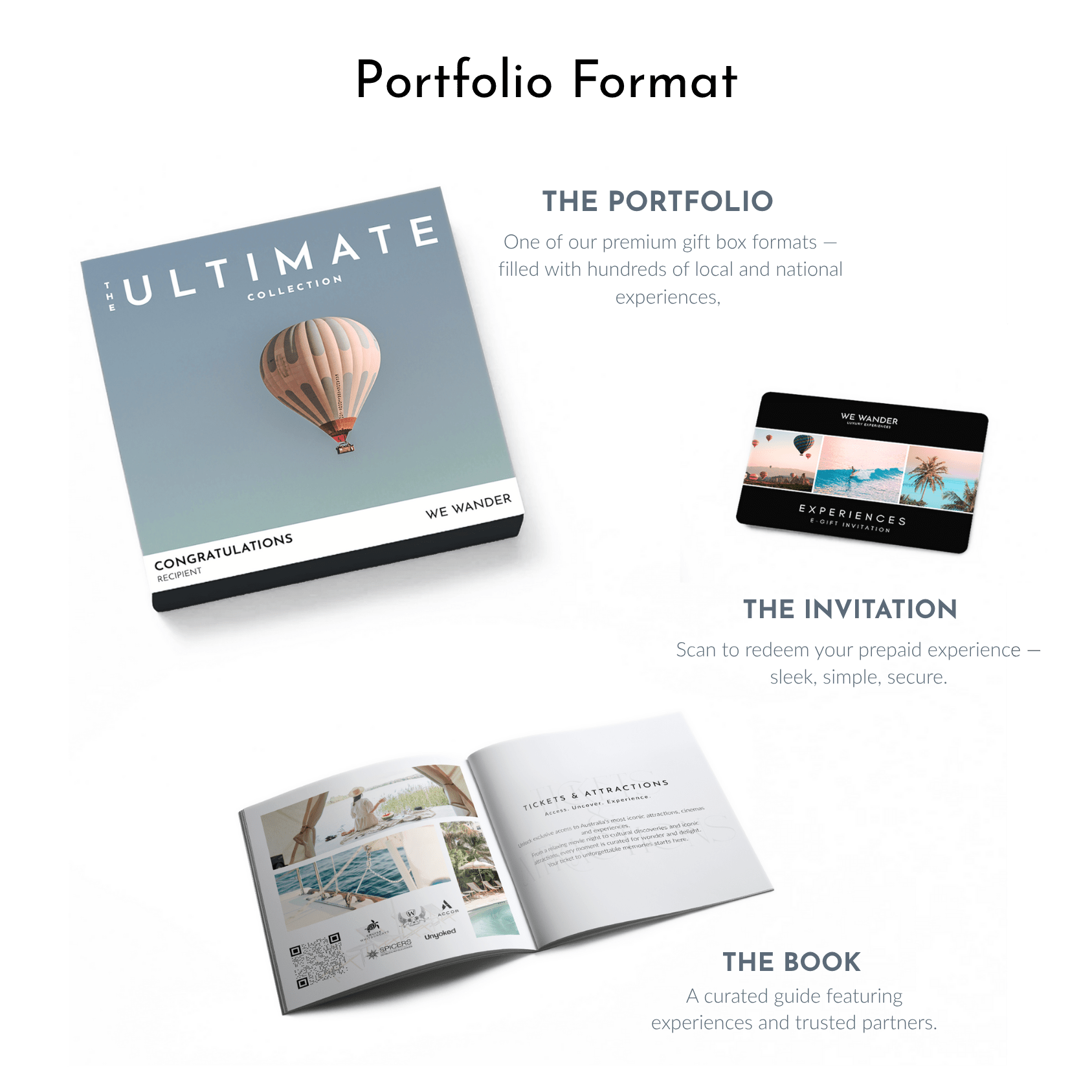 Bucket List - Experience Portfolio for business - We Wander