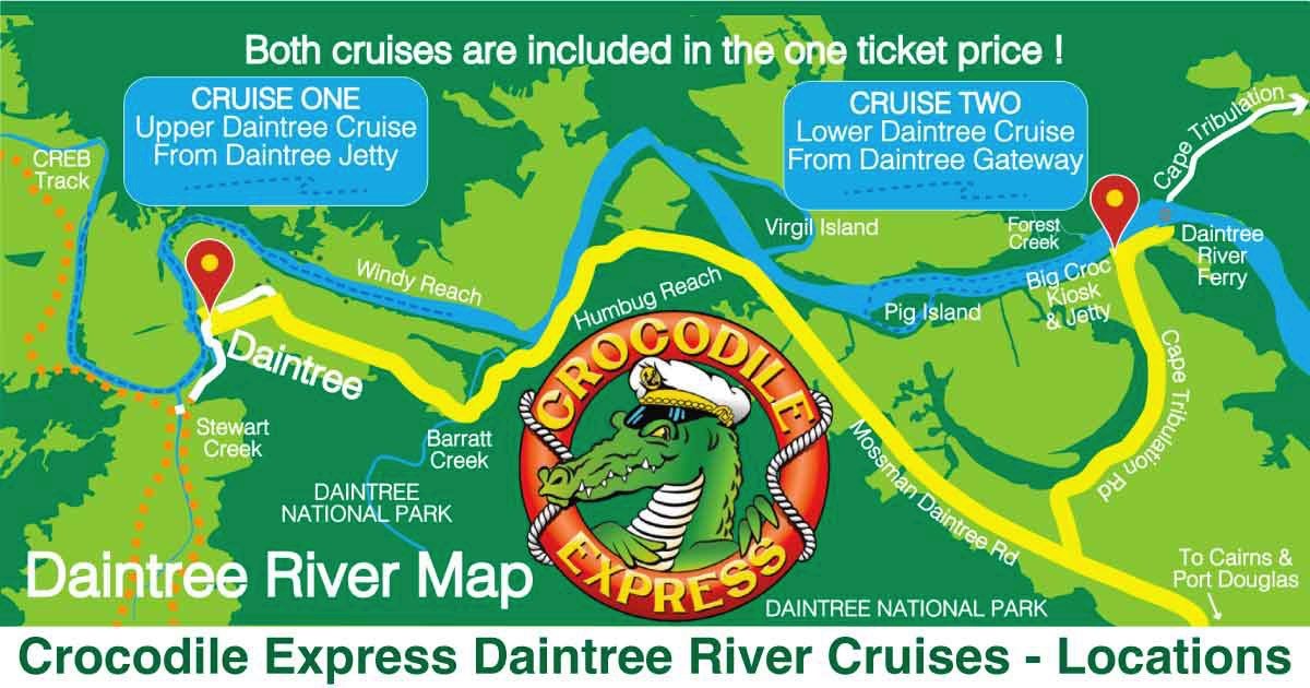 Crocodile Express Daintree Rainforest & Wildlife Cruise From Daintree Village - We Wander