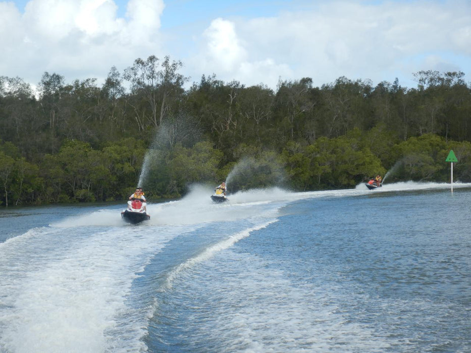 'Glasshouse Twister' Jet Ski Hire And Ride - We Wander