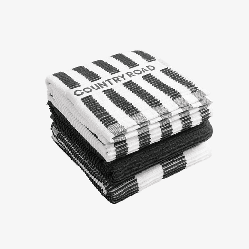 Stripe Australian Cotton Tea Towel Pack of 3 - We Wander