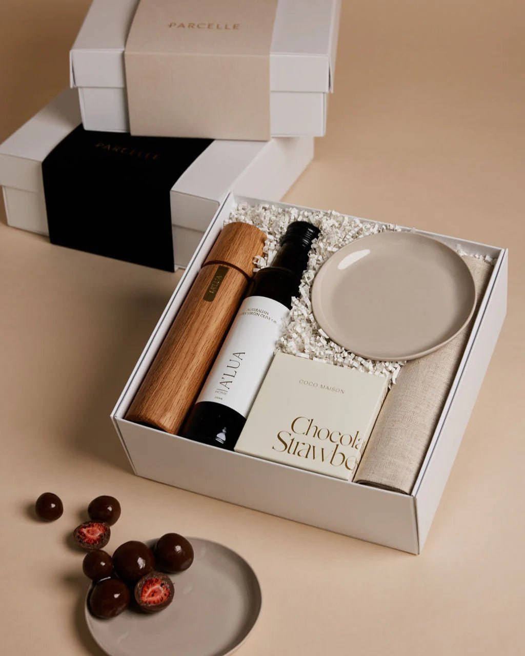 Row (1/2) Mobile Hampers by Parcelle